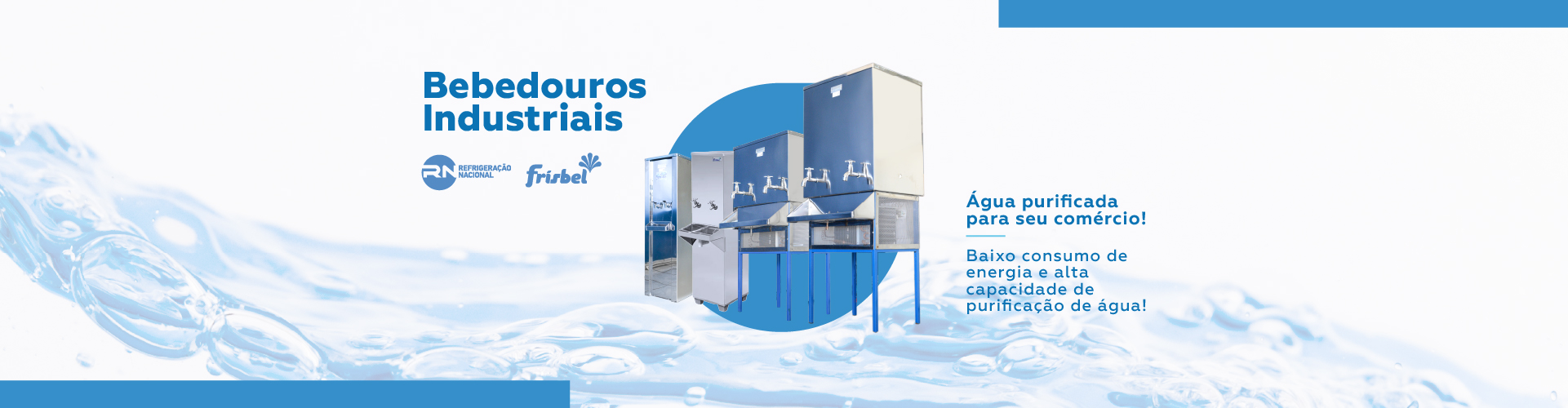 Bebedouros Industriais - Água purificada para seu comércio